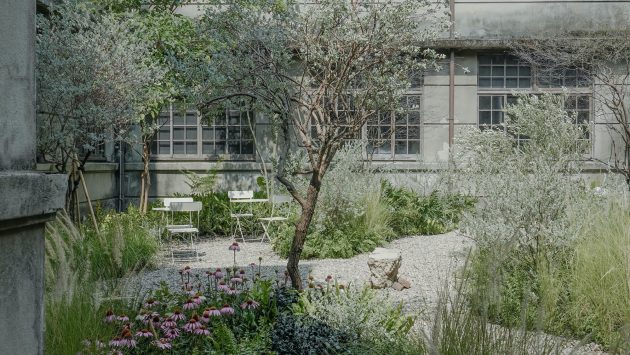 Not Just Library – Bathhouse Garden by MOTIF