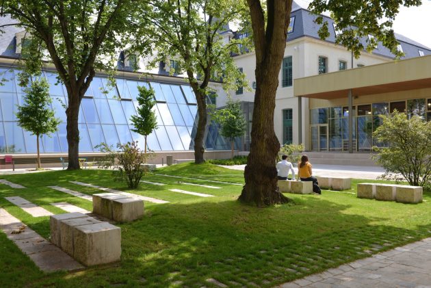 Sciences Po University Reims Euro-American Campus by Atelier Format Paysage