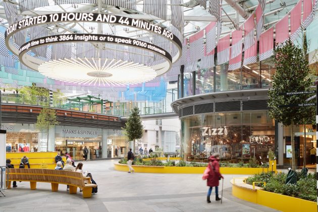 Cardinal Place Public Realm by BD landscape architects