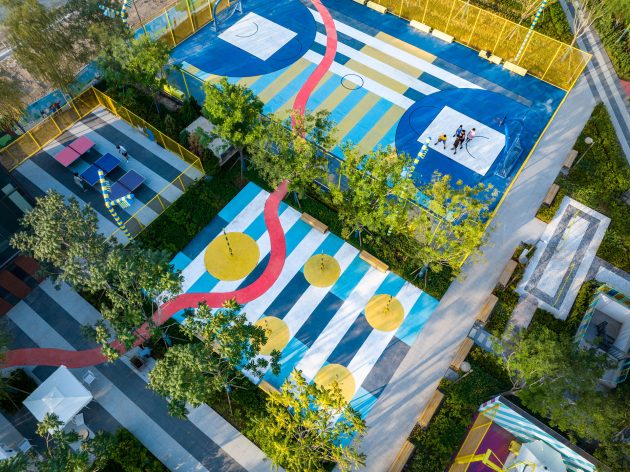 Tianjin 4A Sports Park by Ballistic Architecture Machine (BAM)