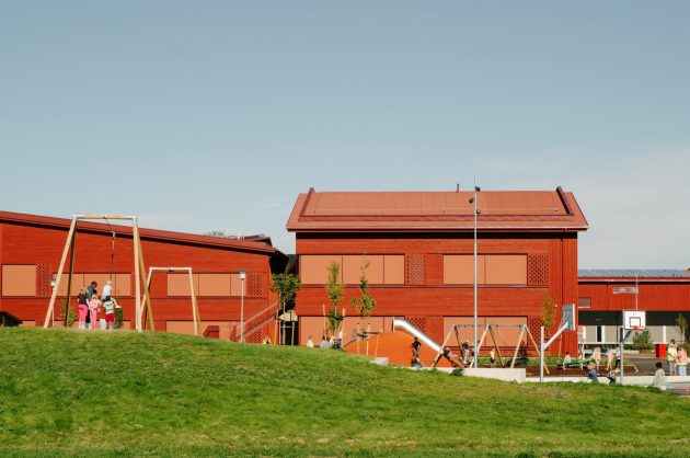 Hokksund School by Grindaker
