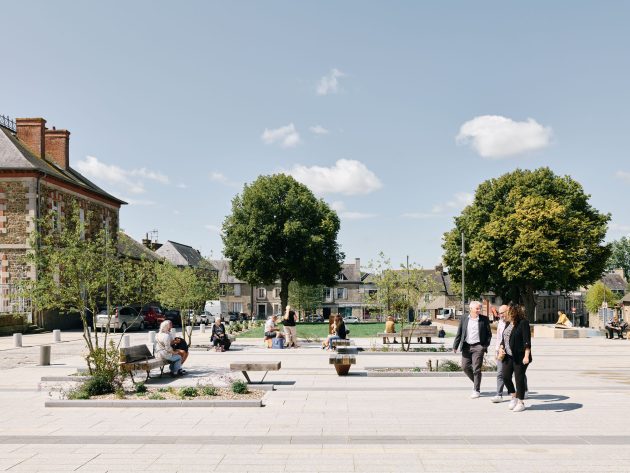Cathedral Square Revitalization in Dol-de-Bretagne by LOCUSCAPE