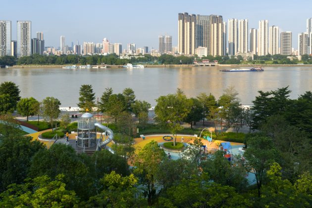 Guangzhou Shipyard Waterfront Park by SWA